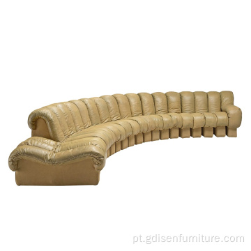 Sala de estar moderna Desede&#39;snake&#39;ds600SectionSerpentineSofa